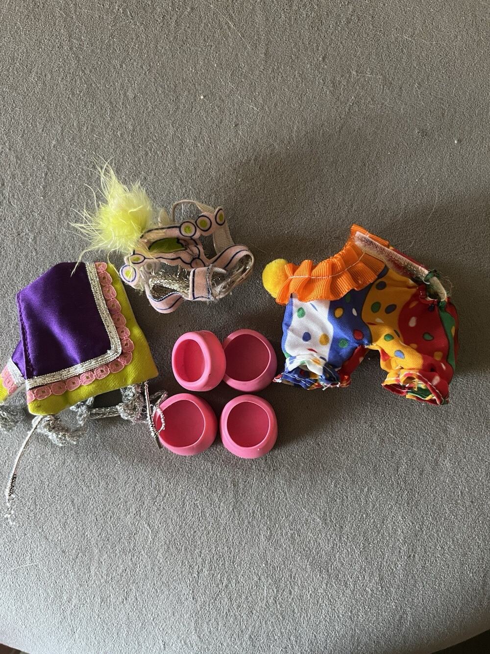 Lot Of 2 My Little Pony G1 Outfits Parade Pizzazz And Clown Suit